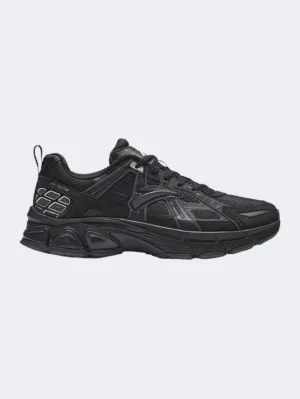 Anta Retro Men Running Sneakers Black/Grey/Silver