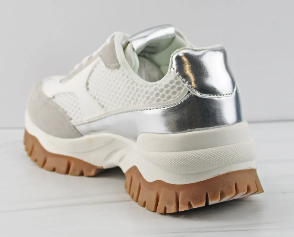 Bixby 1 Women's Chunky Platform Ridged Sole Sneakers