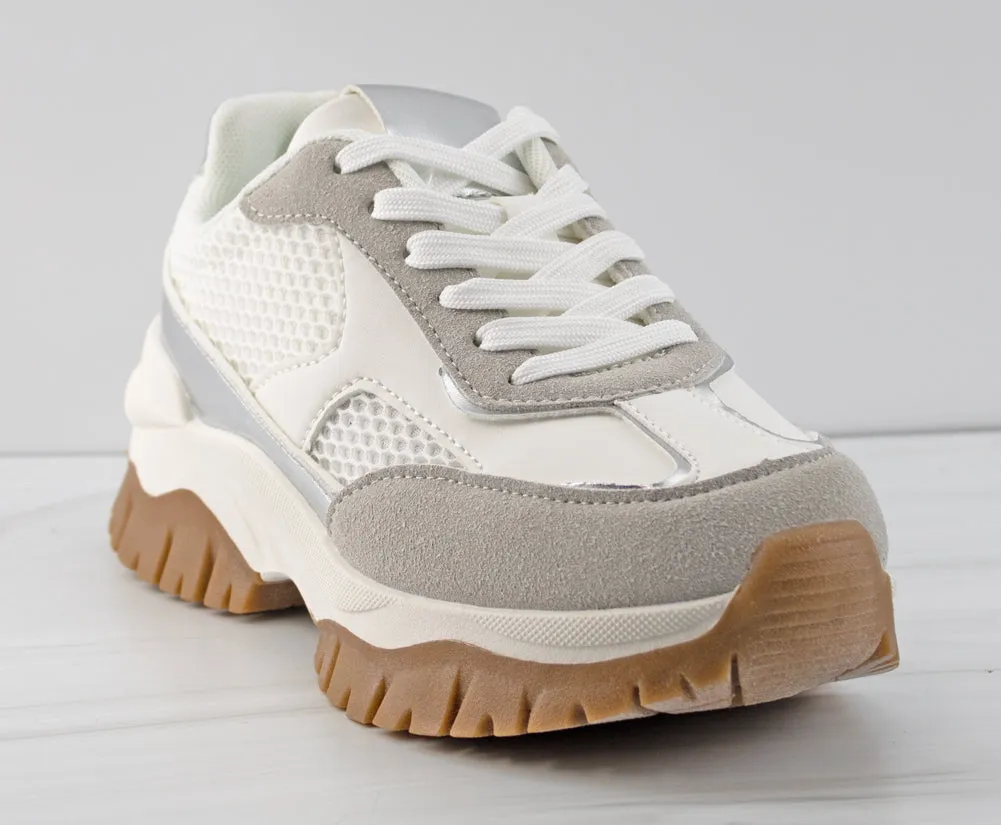 Bixby 1 Women's Chunky Platform Ridged Sole Sneakers
