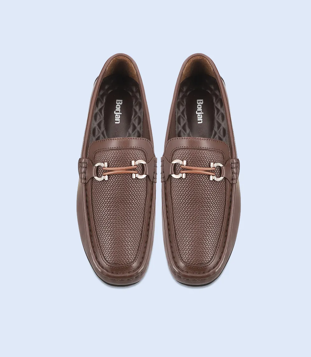 BM6756-BROWN-Men Loafers