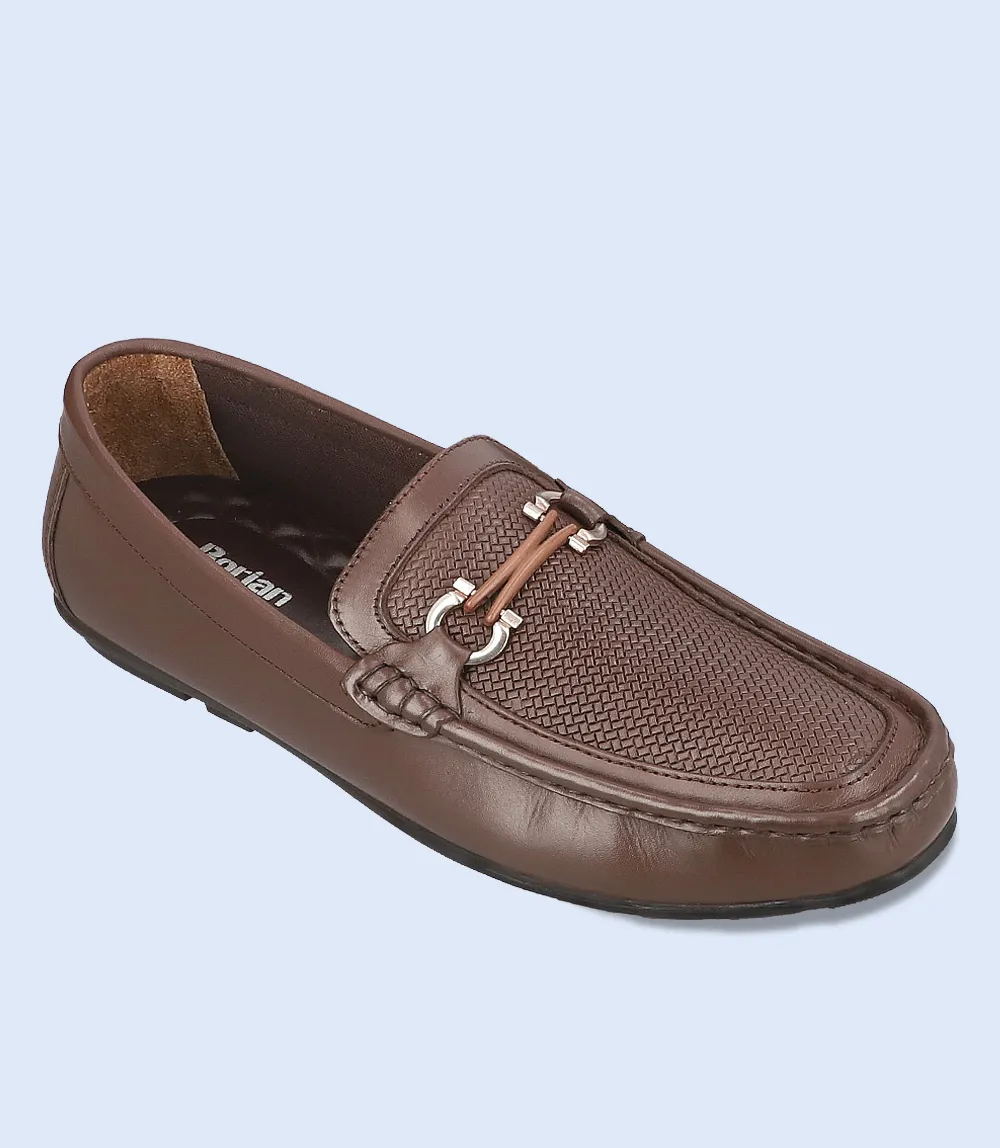 BM6756-BROWN-Men Loafers