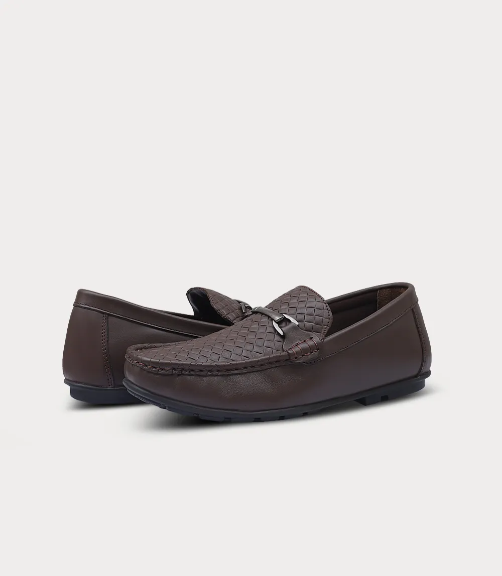 BM6767-BROWN-Men Loafers