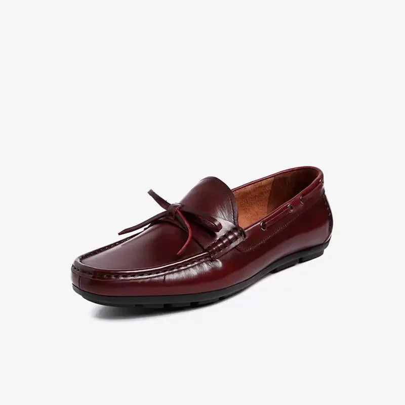 Classic Leather Driving Loafers