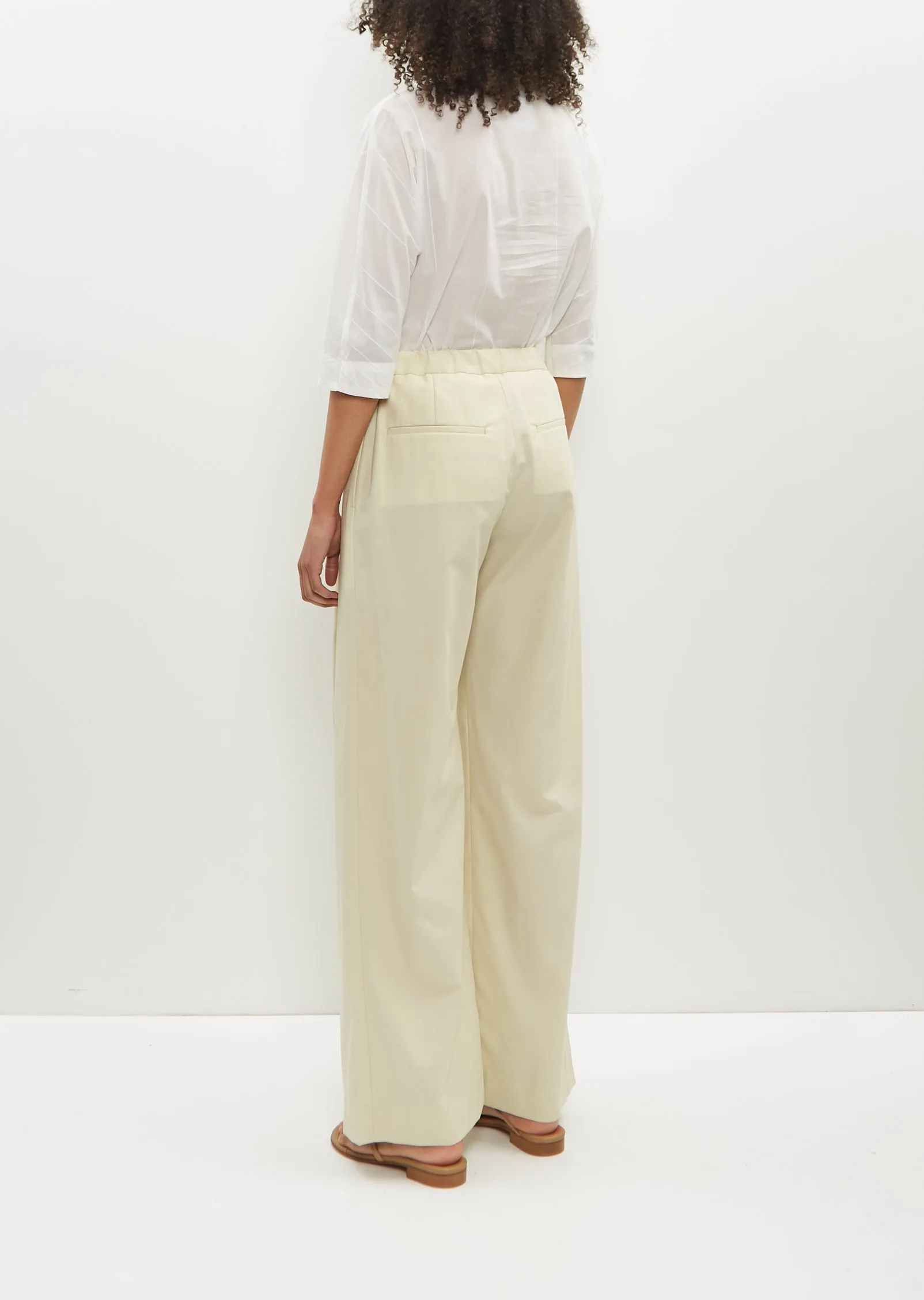 Cotton Trouser Sphere — Butter