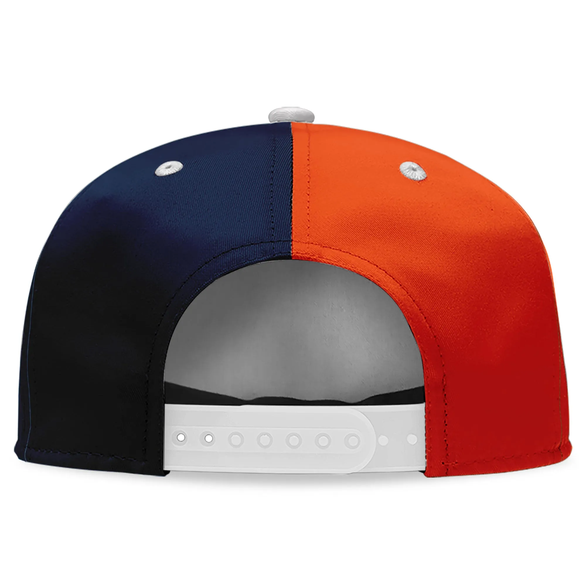 Custom Blue Orange Colorado Hat Sport Design Cap Stitched Adjustable Personalized PR067B-D028017-21