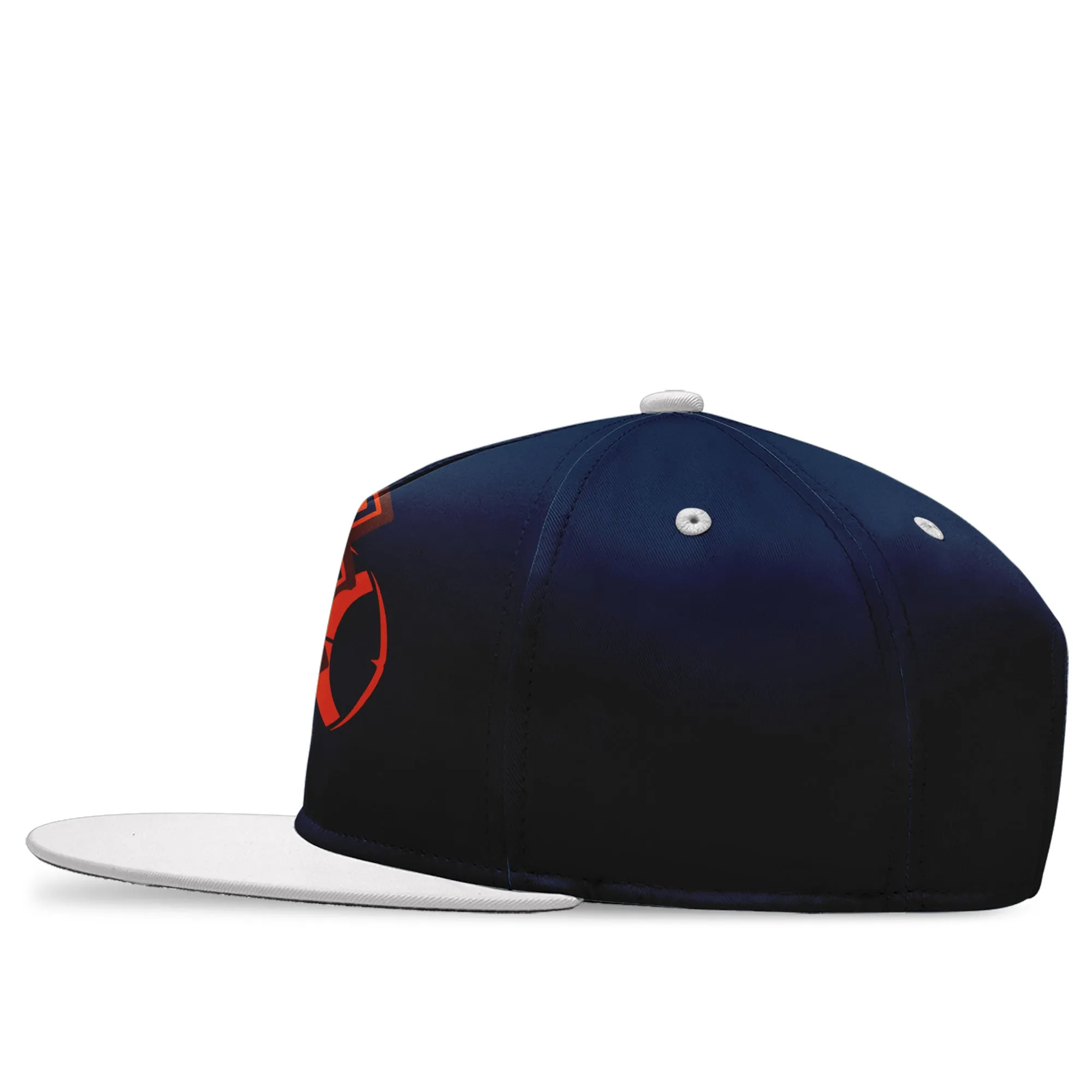 Custom Blue Orange Colorado Hat Sport Design Cap Stitched Adjustable Personalized PR067B-D028017-21