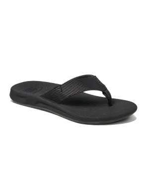 Phantom II Flip Flops in Black & Black