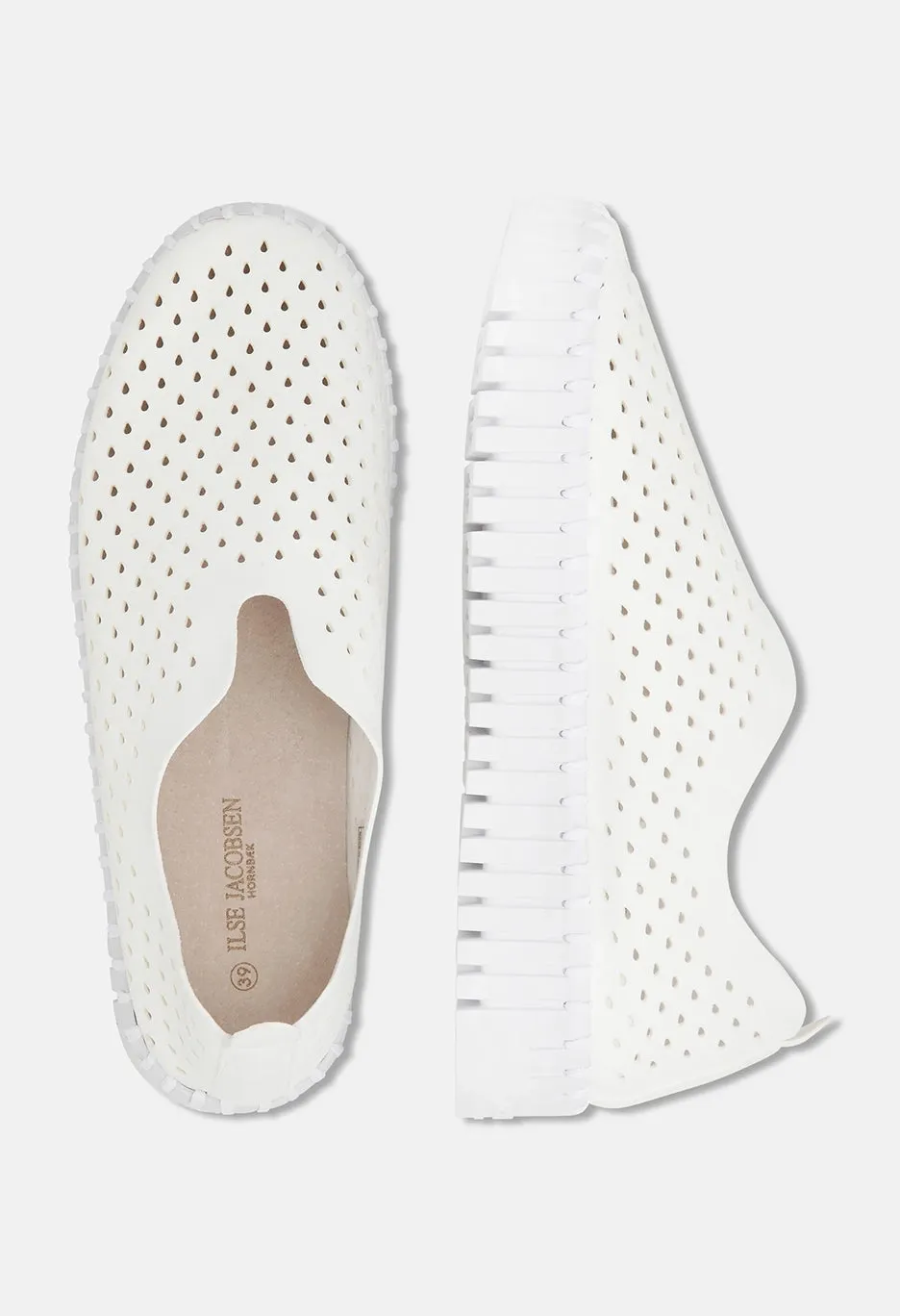 Platform Slip On With Cut Outs