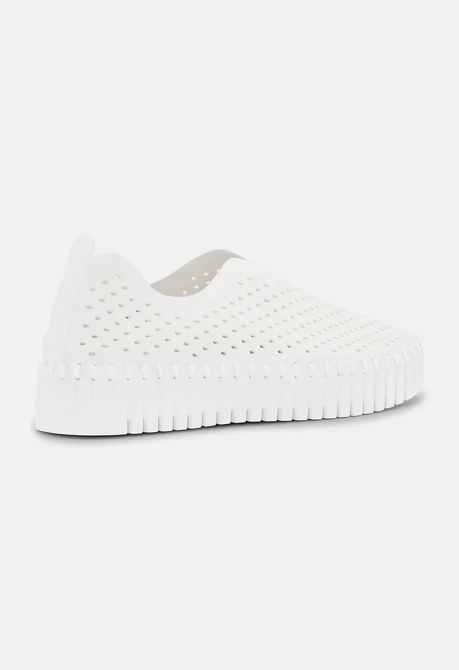 Platform Slip On With Cut Outs