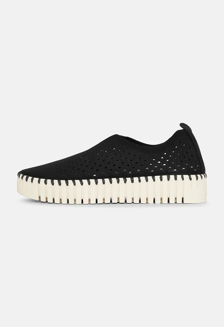 Platform Slip On With Cut Outs
