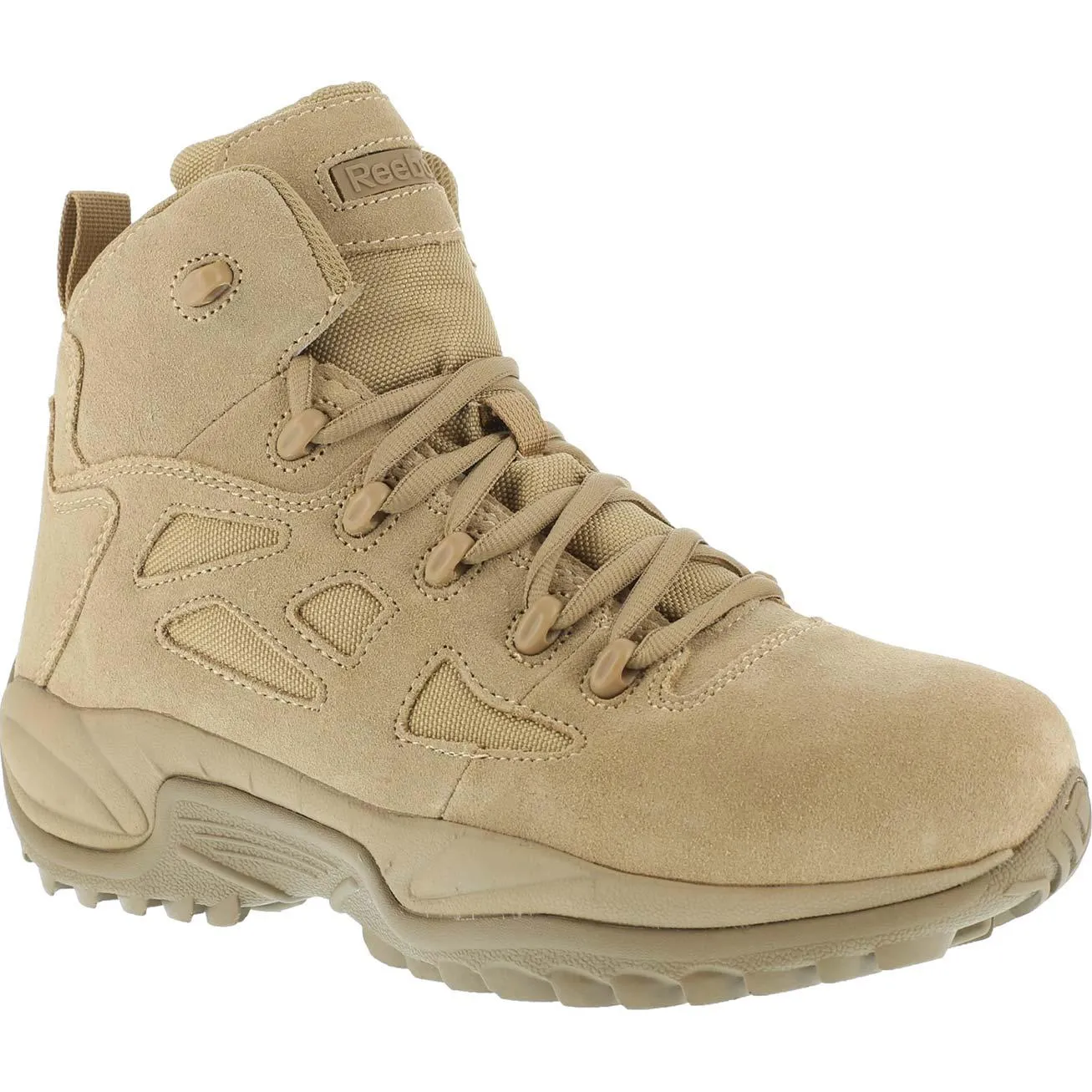 Reebok Rapid Response 6" Soft Toe Side Zip Boot #RB8695
