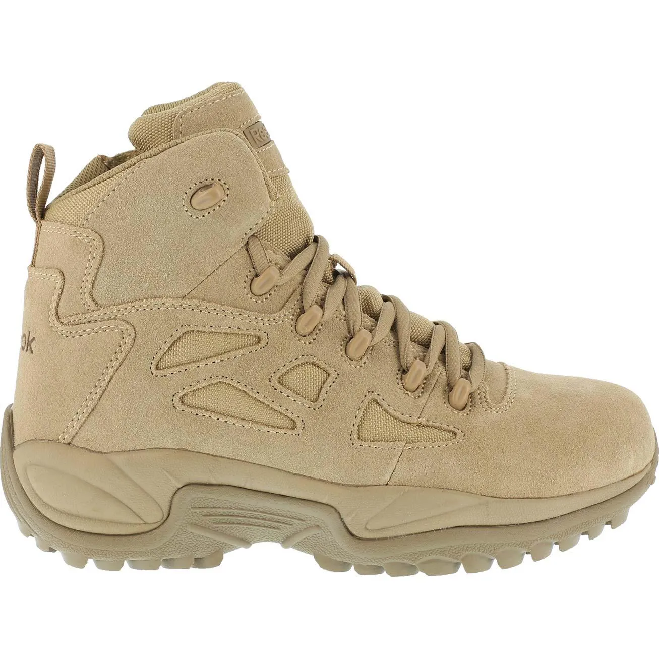 Reebok Rapid Response 6" Soft Toe Side Zip Boot #RB8695
