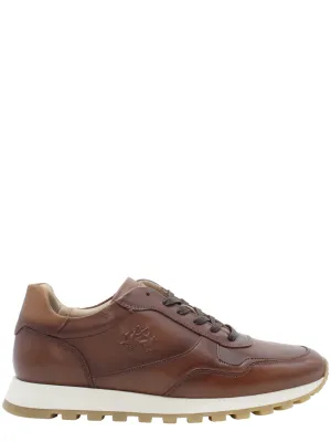 Sneakers uomo cuoio