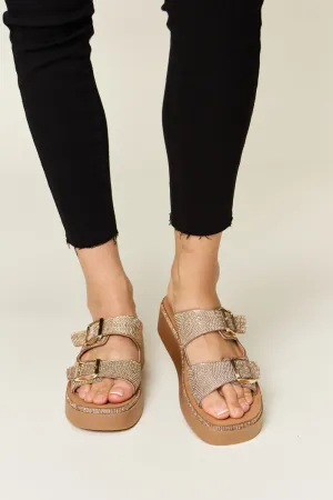 Sparks fly Wedge Sandals
