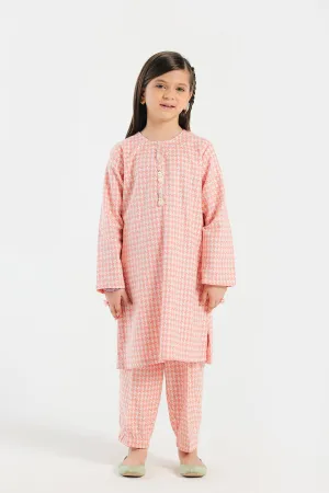 TEXTURED SUIT (E0738/402/327)