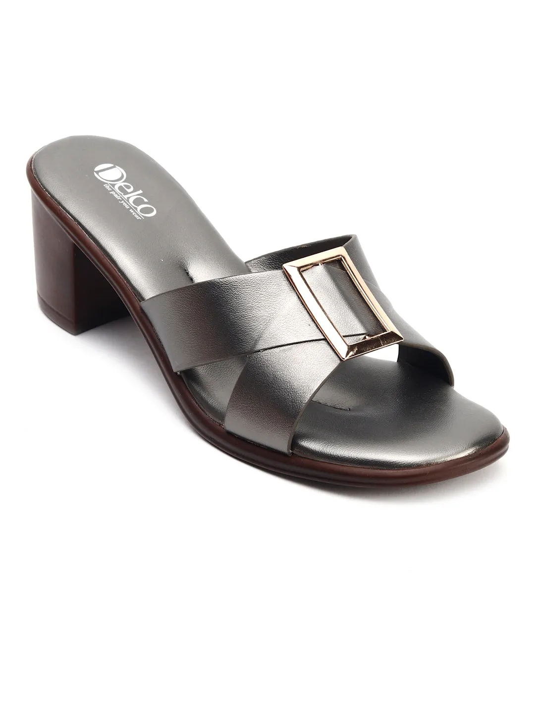 Trendy Casual Block heel Slip ons