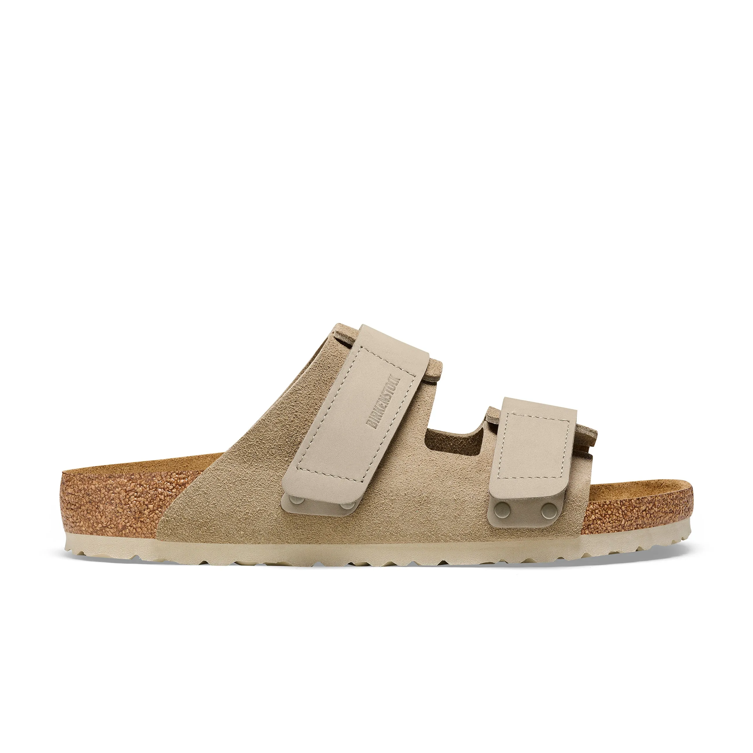 Uji Taupe Nubuck/Suede Leather