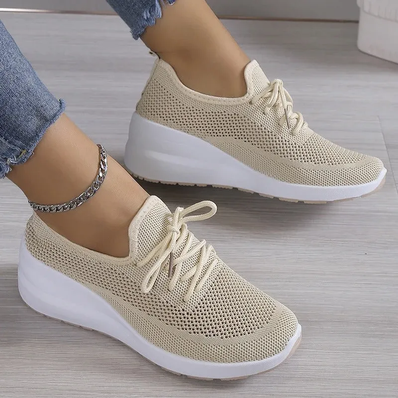 Velora™ - Lightweight Platform Sneakers