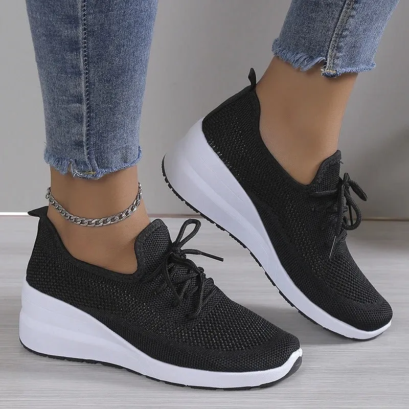 Velora™ - Lightweight Platform Sneakers