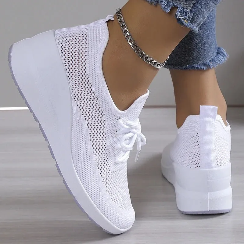 Velora™ - Lightweight Platform Sneakers
