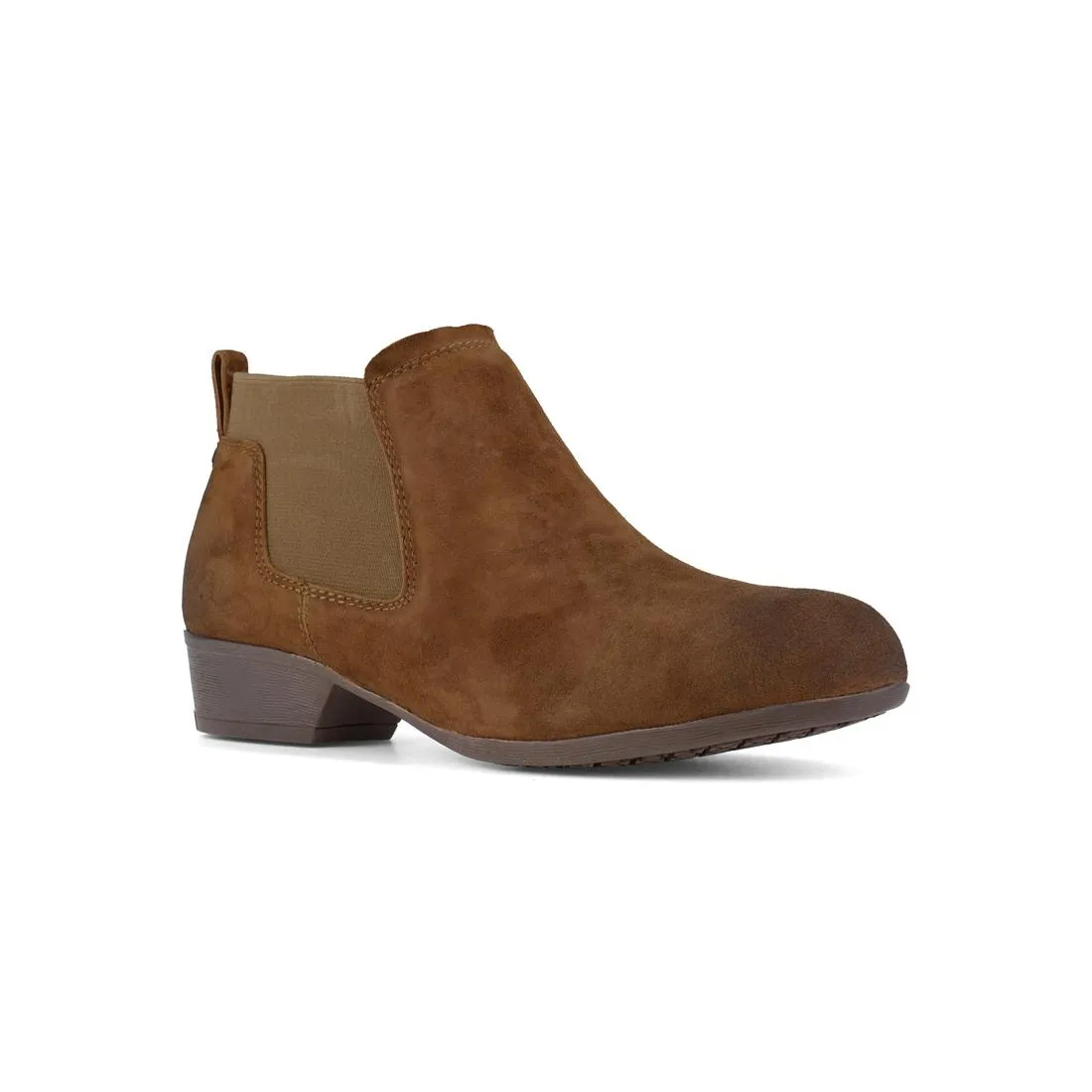 Women's Junction View Steel-Toe Work Boot Brown